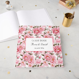 D'or Livre d'invité mariage