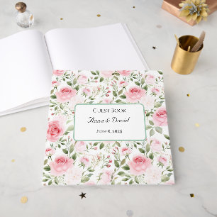 D'or Livre d'invité mariage non Foil
