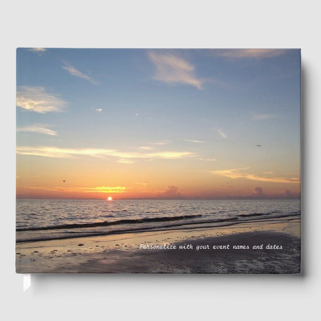 D'or Livre d'invité Sunset Beach (Recto)