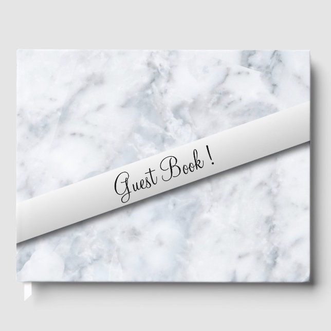 D'or Marble W White Sash Livre d'invité (Recto)