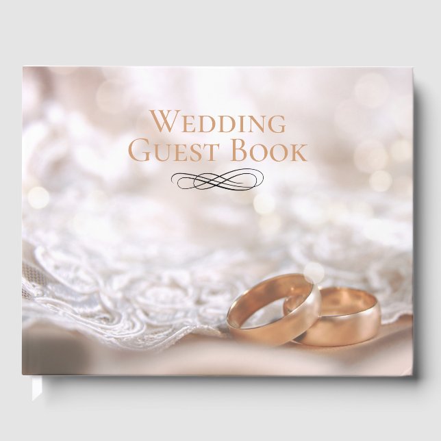 D'or Notre livre d'hôtes Mariage (Recto)