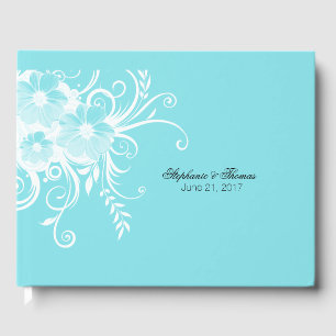 D'or Robins Oeuf Bleu Mariage Livre d'hôtes