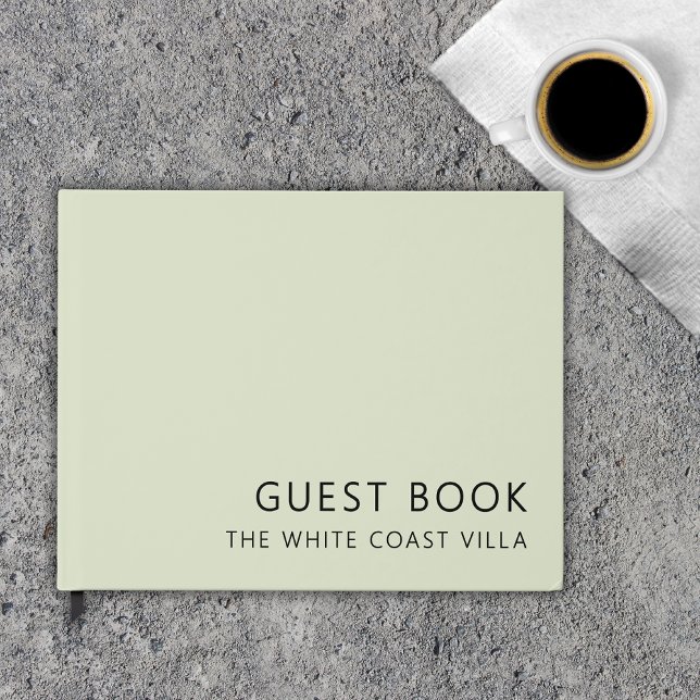 D'or Sage Vacation Location QR Code Commentaires Livre  (Créateur téléchargé)