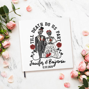 D'or Till Death Do Us Part Halloween Mariage Livre d'in