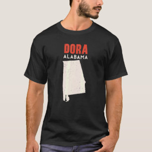 Dora Alabama USA Staat America Travel T-Shirt