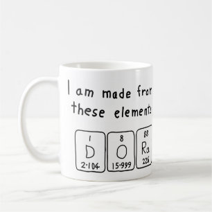 Dora Periodenname Tasse