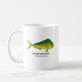 Dorado (Mahi Mahi) - Meerestiere in Kalifornien Kaffeetasse