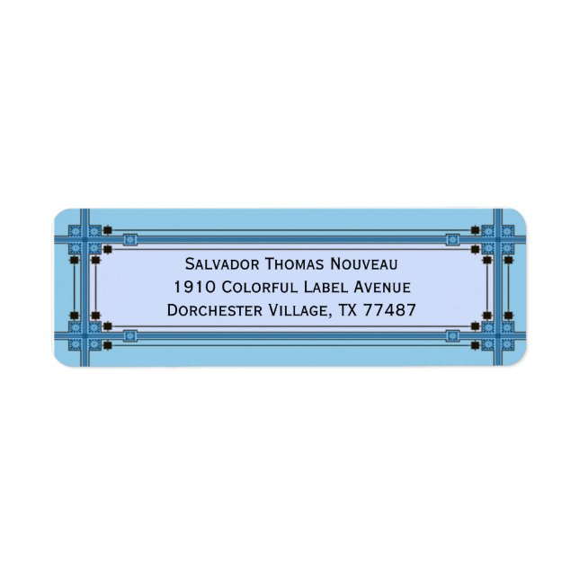 Dorchester in Light Blue und Royal Blue (Vorne)