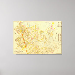 Dorchester, Massachusetts 3 Leinwanddruck