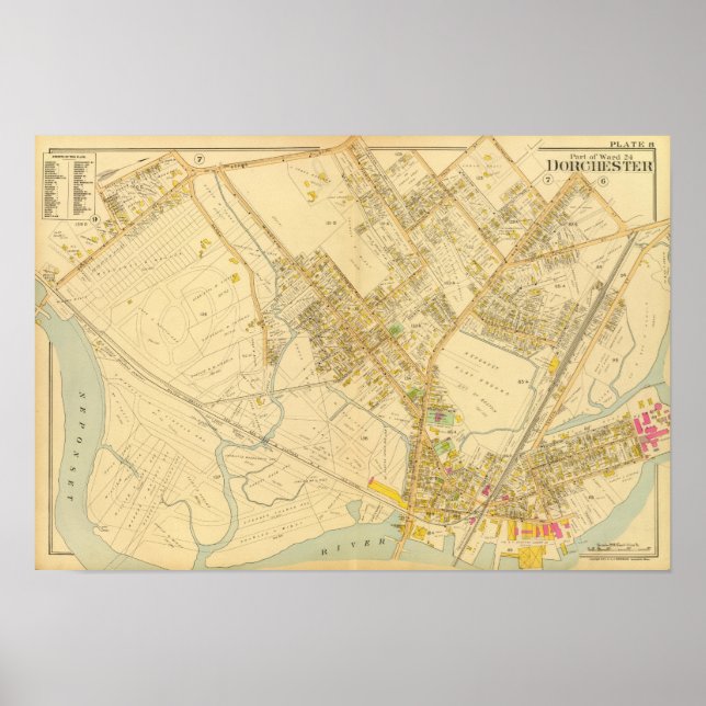 Dorchester, Massachusetts 5 Poster (Vorne)