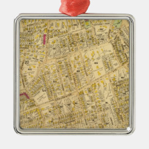 Dorchester, Massachusetts 6 Silbernes Ornament
