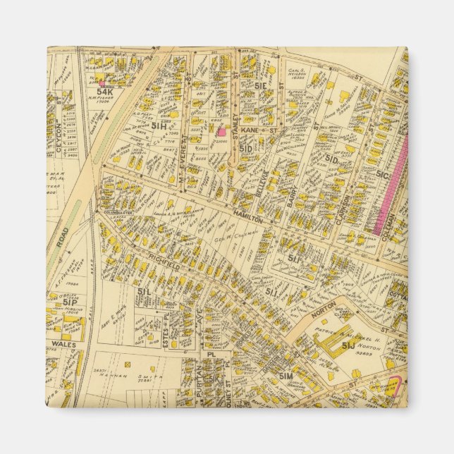 Dorchester, Massachusetts 7 Magnet (Vorne)