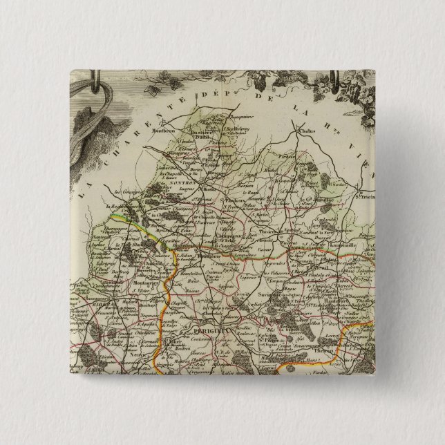 Dordeogne Button (Vorderseite)