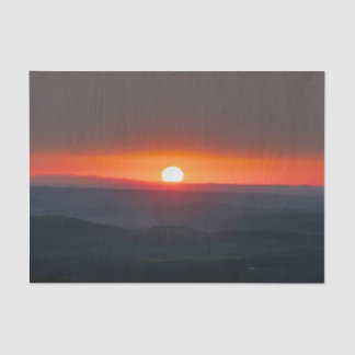 Dordogne Sunrise Seidenpapier