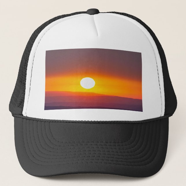 Dordogne Sunrise Truckerkappe (Vorderseite)