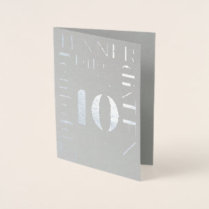 Dorée Carte à huile de 10 ans Sober