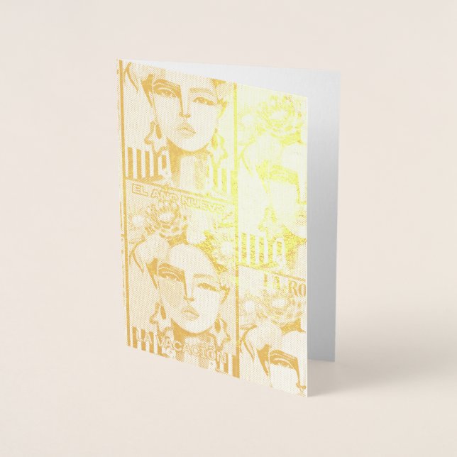 Dorée Carte Foil (Devant)