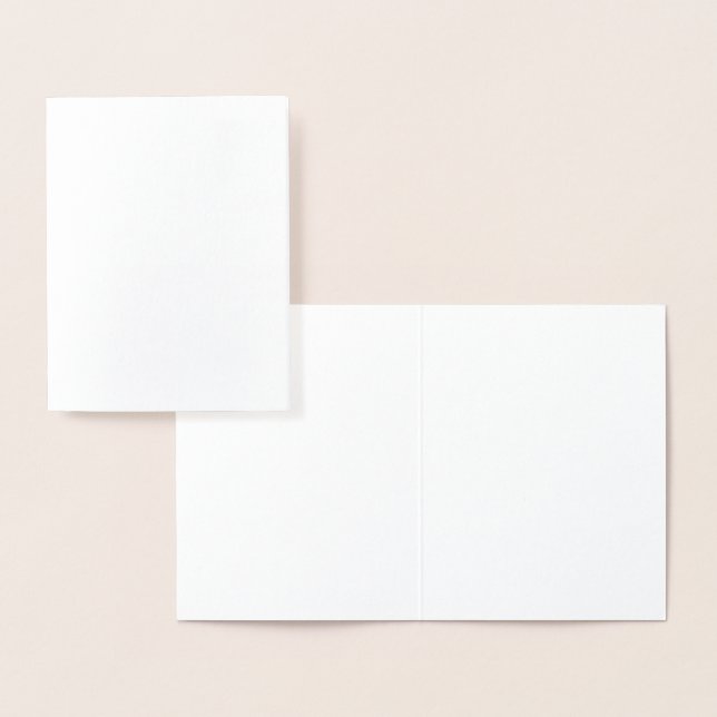 Dorée Carte Foil (Affichage)