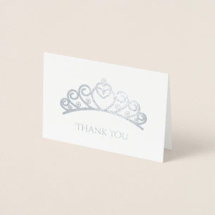 Dorée Mini carte Foil Tiara