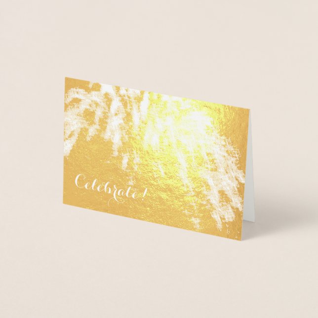 Dorée Mini carte Gold Foil (Devant)