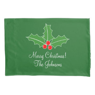 D'oreillers Housse de couette personnalisée Joyeux Noël pour l