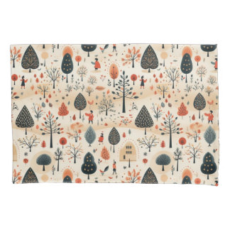 D'oreillers Housse de coussin Bosquet Fantaisiste de la Forêt