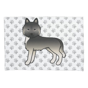 D'oreillers Housse de Coussin Chien Mignon Agouti Husky Sibéri