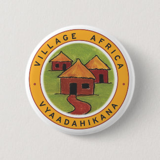 Dorf-Afrika-Knopf Button