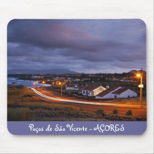 Dorf an der Dämmerung Mousepad