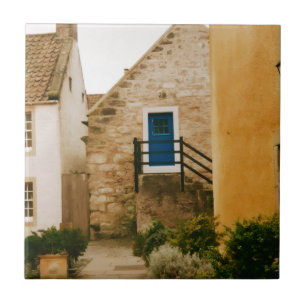 Dorf Culross, Fife, Schottland Fliese