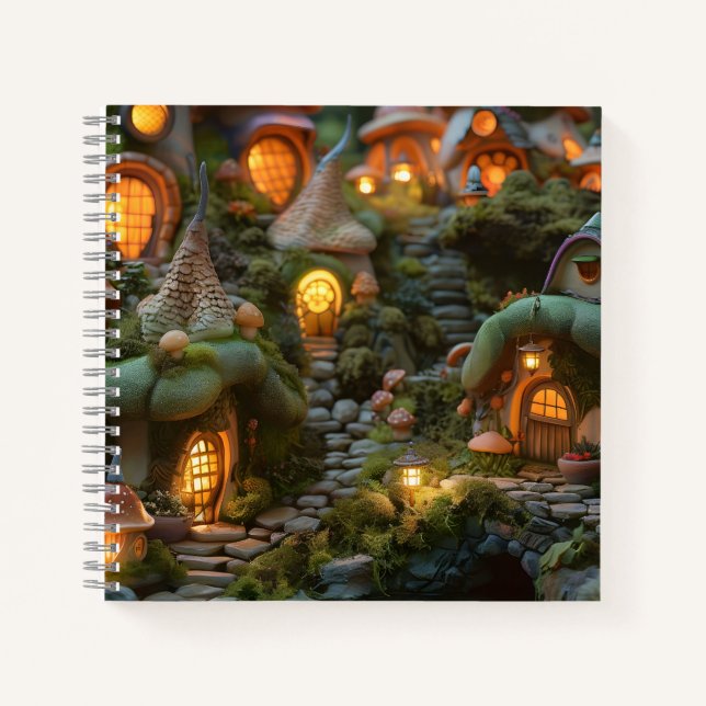 Dorf Gnome Notizbuch (Vorderseite)