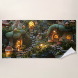 Dorf Gnome Strandtuch