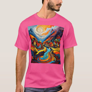 Dorf in Fjord 10 aktiv T-Shirt