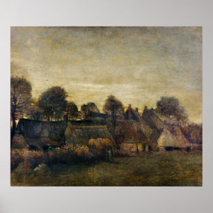 Dorf in Twilight (1884) Poster