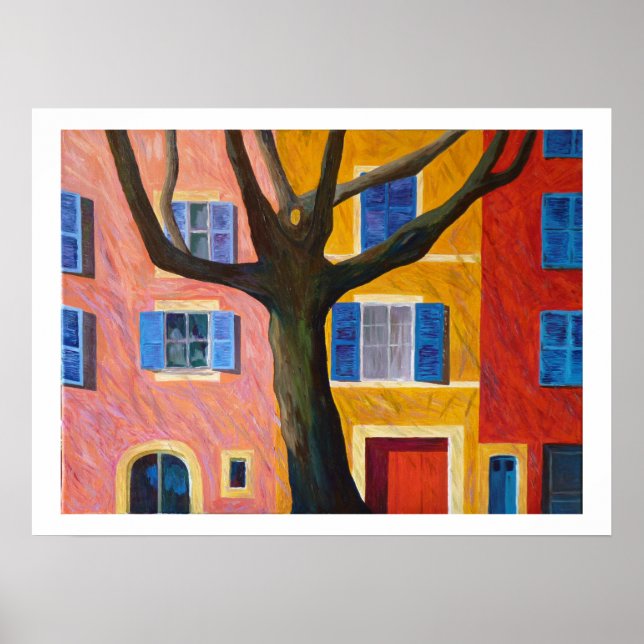 Dorf Provence Poster (Vorne)