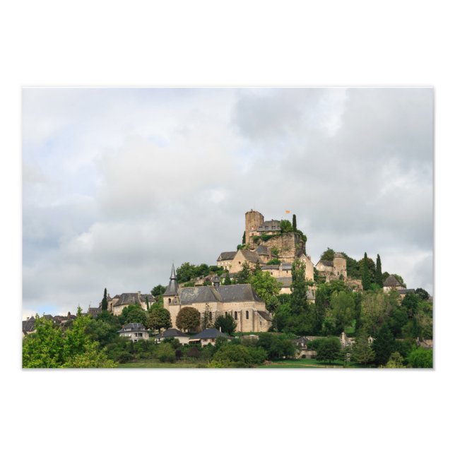 Dorf Turenne in Frankreich Fotodruck (Vorne)