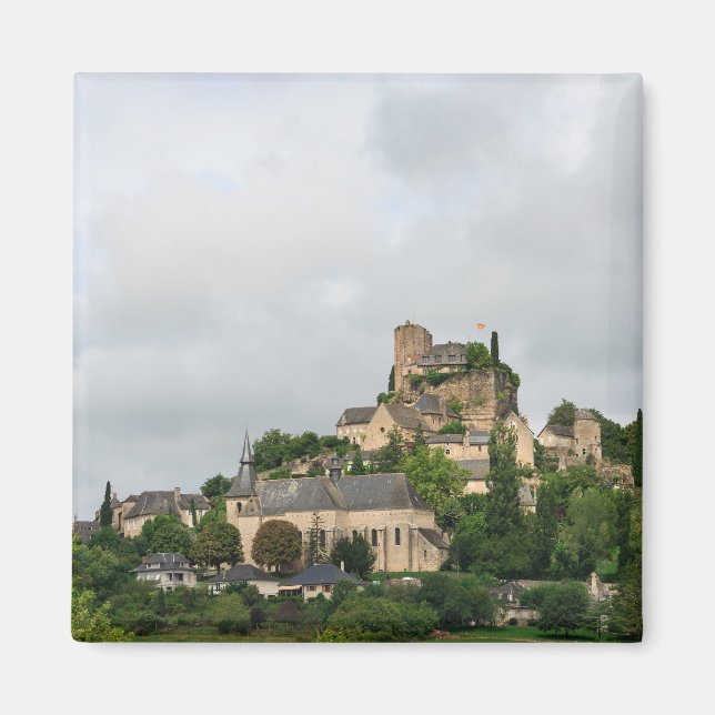 Dorf Turenne in Frankreich Magnet (Vorne)