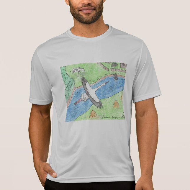 Dorf-Vibes T-Shirt (Vorderseite)