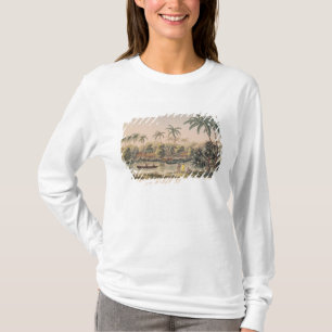 Dorf von Matavae, Tahiti T-Shirt