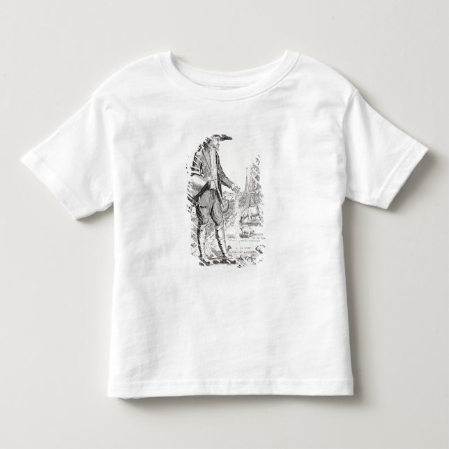 Dorfbauer, Geboren zu leiden, um 1780 Kleinkind T-shirt (Vorderseite)