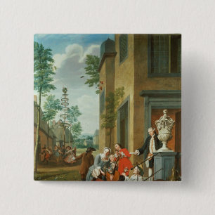 DorfbewohnerMerrymaking Button