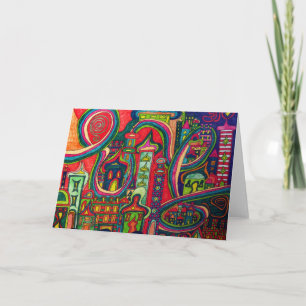 Dörfer meiner Leben-Karte Karte