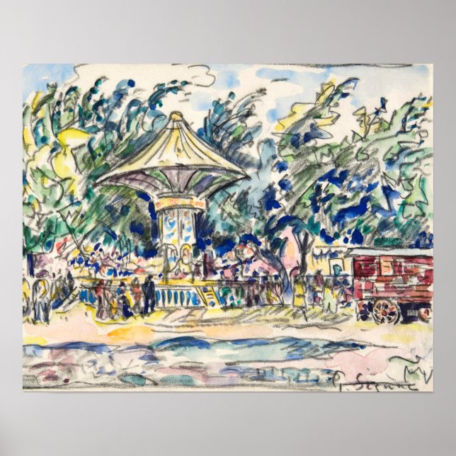 Dorffestival (La Vogue) (ca. 1920) Poster (Vorne)