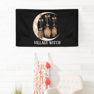Dorfhexe Gothic Okkult Wicca Heidnische Natur Banner