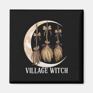 Dorfhexe Gothic Okkult Wicca Heidnische Natur Magnet