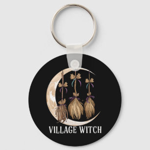 Dorfhexe Gothic Okkult Wicca Heidnische Natur Schlüsselanhänger
