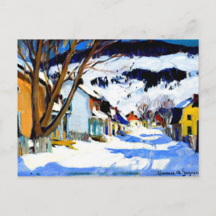 Dorfstraße, Bair-Saint Paul Postkarte