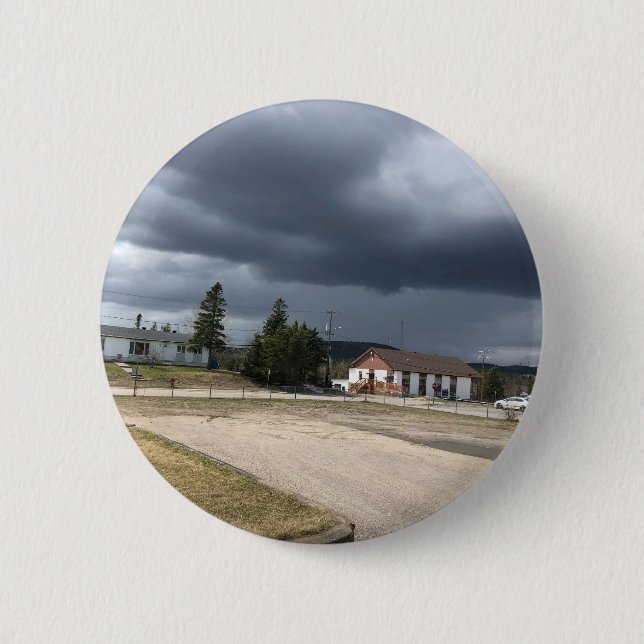 Dorfwolken Button (Vorderseite)