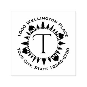 Dorfzirkel Monogramm Permastempel