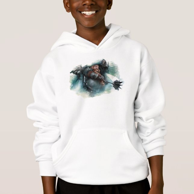 Dori, Bombur u. Oin Grafik Hoodie (Vorderseite)